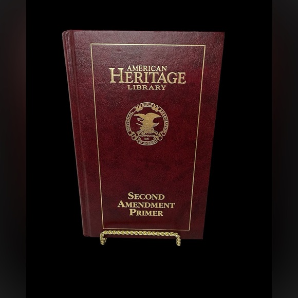 Second Amendment Primer American Heritage Library NRA Signed Presented To Dated - Picture 8 of 8